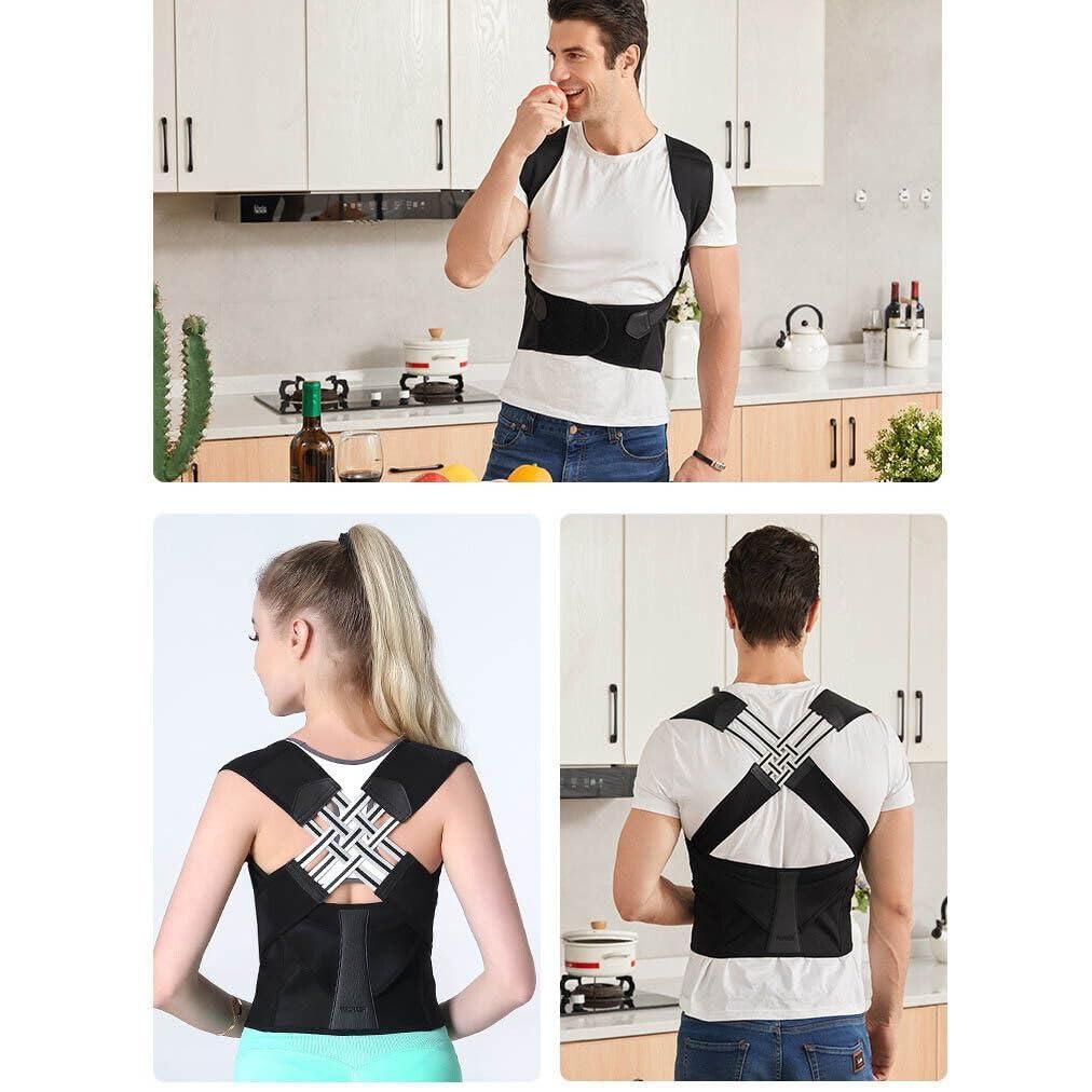 Posture Corrector and Pain Relief Belt - Unisex, Adjustable and Free Size