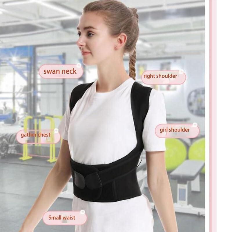 Posture Corrector and Pain Relief Belt - Unisex, Adjustable and Free Size