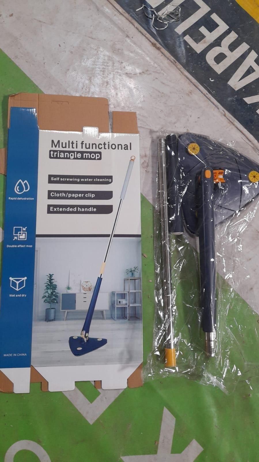 360 Degree Rotatable Triangle Cleaning Mop