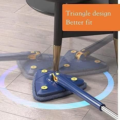360 Degree Rotatable Triangle Cleaning Mop